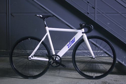 ZINN BIKE Janus Track/Fixie Bike (Sky White)