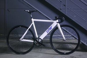 ZINN BIKE Janus Track/Fixie Bike (Sky White)